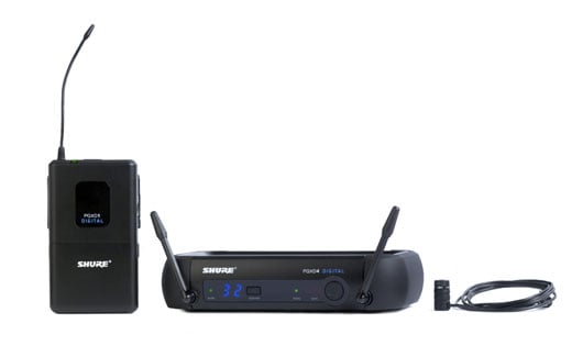 Shure PGX Digital Lapel Wireless Mic System with WL85 Mic