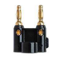 Thumbnail for Hosa BNA-240BK Dual Banana Connector - Black