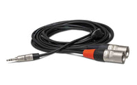 Thumbnail for Hosa HMX, 3.5mm TRS Male to Dual XLR Male Pro Stereo Breakout Cable