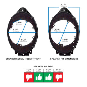Metra 82-3005 Speaker Adapter - Compatible Fits for Select Buick/Cadillac/Chevrolet/GMC 2013-UP