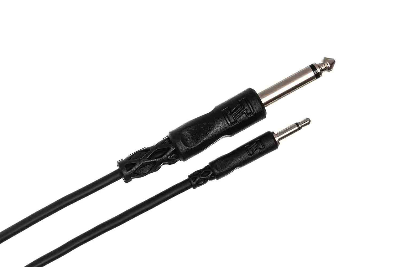 Hosa CMP-305 Mono Interconnect Cable 3.5 mm TS to 1/4 in TS – 5 Feet