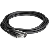 Thumbnail for Hosa XRM-115, RCA Male to 3-Pin XLR Male Audio Cable Metal - 15'