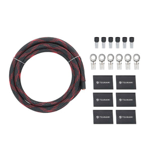 Tsunami	TSX-PWB4 50Ft Spool Black 4ga w/Acc Kit