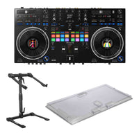 Thumbnail for Pioneer DDJ-REV7, 2-Channel DJ Controller Package with Decksaver Cover and Headliner Laptop Stand