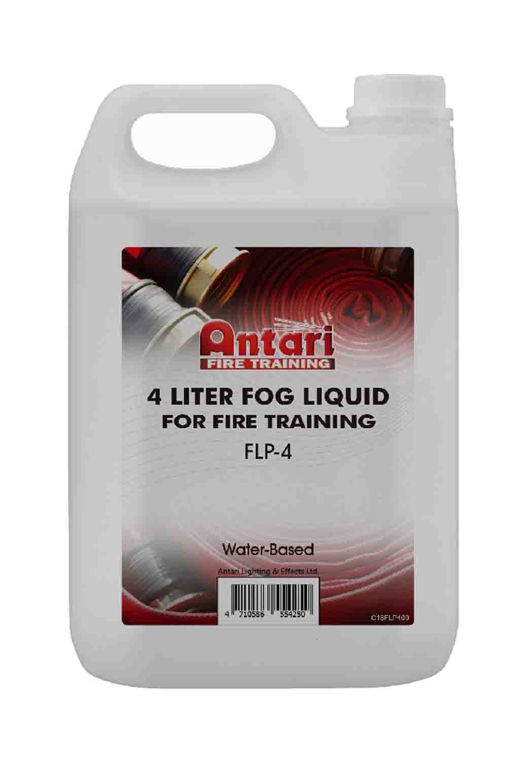 Antari FLP-4 Fire Training Fog Fluid - 4L Bottle