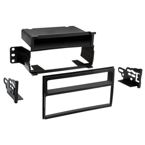 Metra 99-7603 Single/Double-DIN Car Stereo Dash Kit - Compatible Fits for Nissan Versa 2007-2011