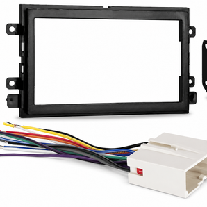 Metra 95-5812 Dash Kit + Harness Fits 2004-07 Ford and Mercury vehicles double-DIN