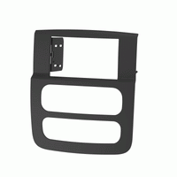 Thumbnail for Fit 02 03 04 05 Dodge Ram Car Stereo Double Din Install Dash Kit Bundle