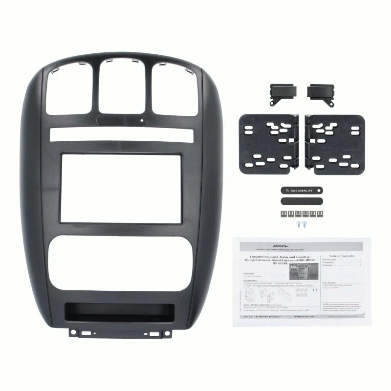 Metra 95-6539 Dash kit Compatible Dodge Caravan 01-07/Chrysler Town and Country 2001-2007