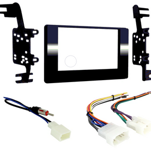 Metra 95-8250 Double Din Radio Install Dash Kit Wires Antenna Fit Sienna