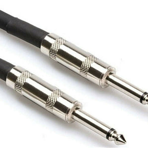 MK Audio MK SKJ-603 Speaker Cable Wire 1/4 in inch TS to Same 3 feet