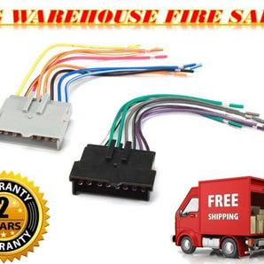 Car Stereo CD Player Wiring Harness Wire Aftermarket Radio Install FWH594 70-1770