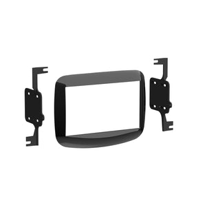 Metra 95-6517HG Double DIN Black Mounting Kit - Compatible Fits for Dodge Dart 2013-2016 (without Factory 8.4 Inch Screen)