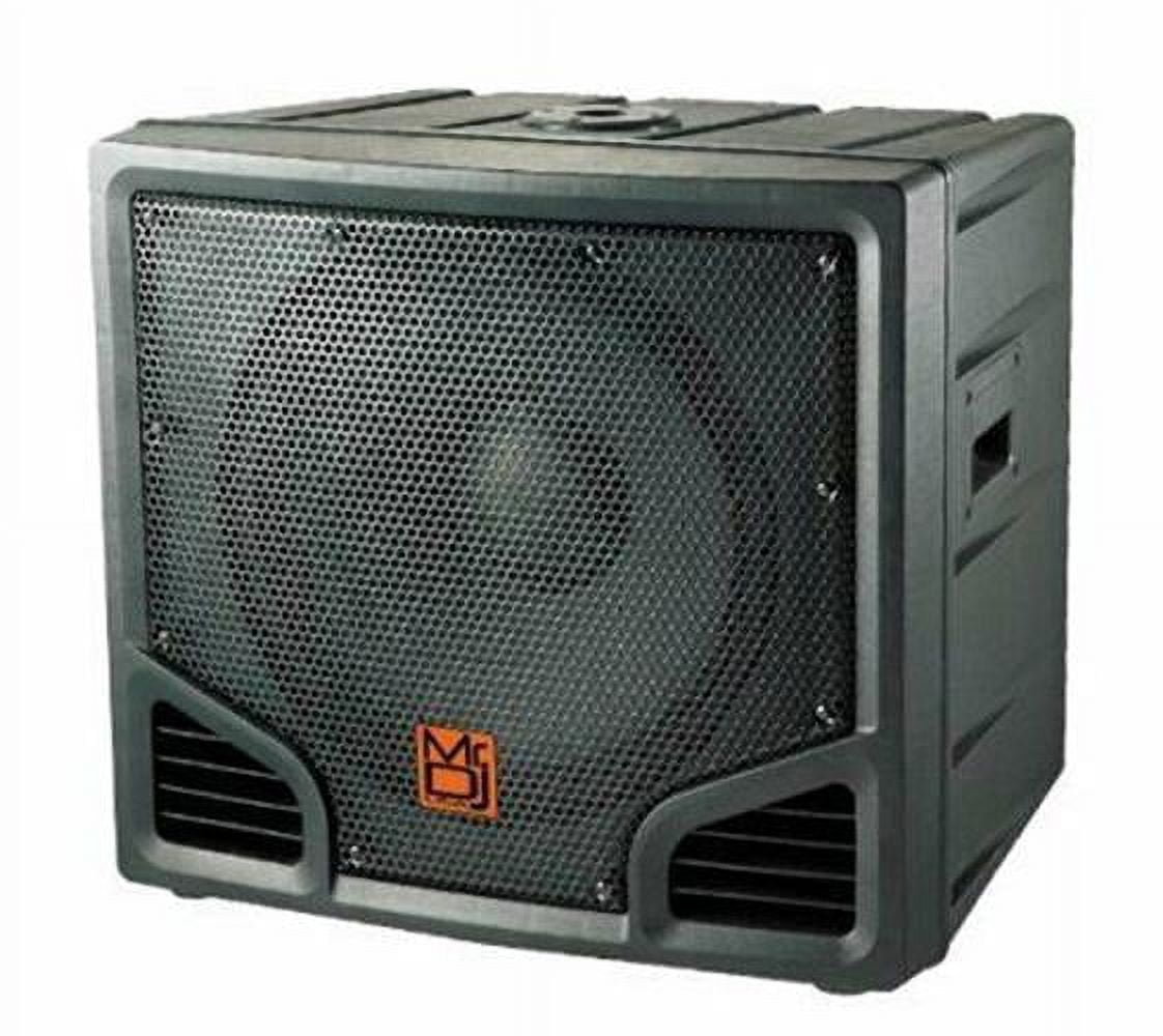 MR DJ USA PRO-SUB15 15-Inch 3000W  Passive Subwoofer with Crossover