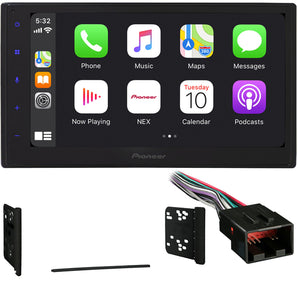 Pioneer DMH-1800NEX 6.8" Double DIN Multimedia Receiver + Kit Fit 98-11 Ford Ranger