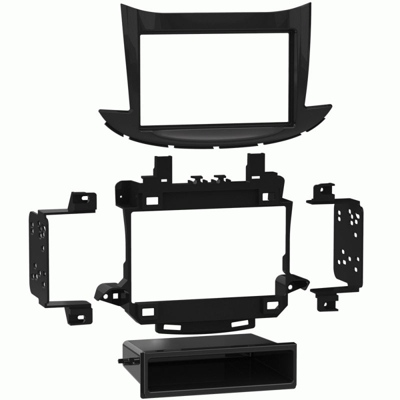 Metra 99-3023HG Single-DIN Dash Kit Install Fit 2017-2020 Chevrolet Trax