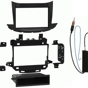 Metra 99-3023HG Single-DIN Dash Kit & Antenna Adapter Fit 2017-2020 Chevrolet Trax