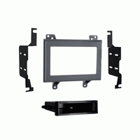 Thumbnail for Metra 99-3045G GM Small Truck 1994-97 DIN and Double DIN Gray Installation Kit
