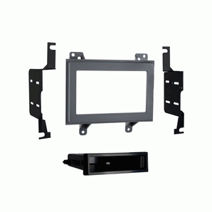 Absolute AK99-3045G Fits Chevy S 10 Pickup 1994-1997 Double DIN Harness Antenna Gray Dash Kit Package