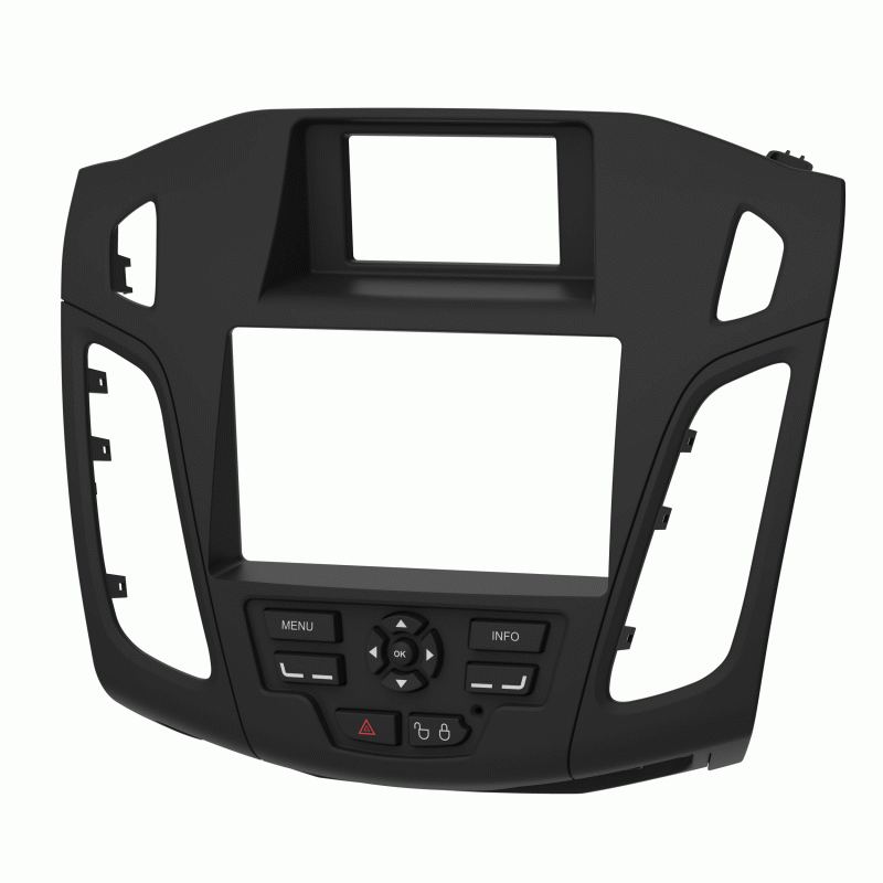Double/Single DIN Radio Installation Kit for 2012-Up Ford Focus