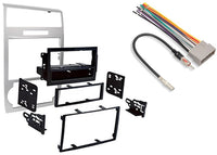 Thumbnail for Double Din In Dash Mounting Kit fits 2005-2007 Dodge Magnum (Silver) harness Package