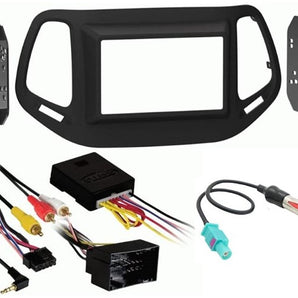 Metra 2017-18 Jeep Compass 99-6545B AXD-CH5 Radio Install Dash Kit Package