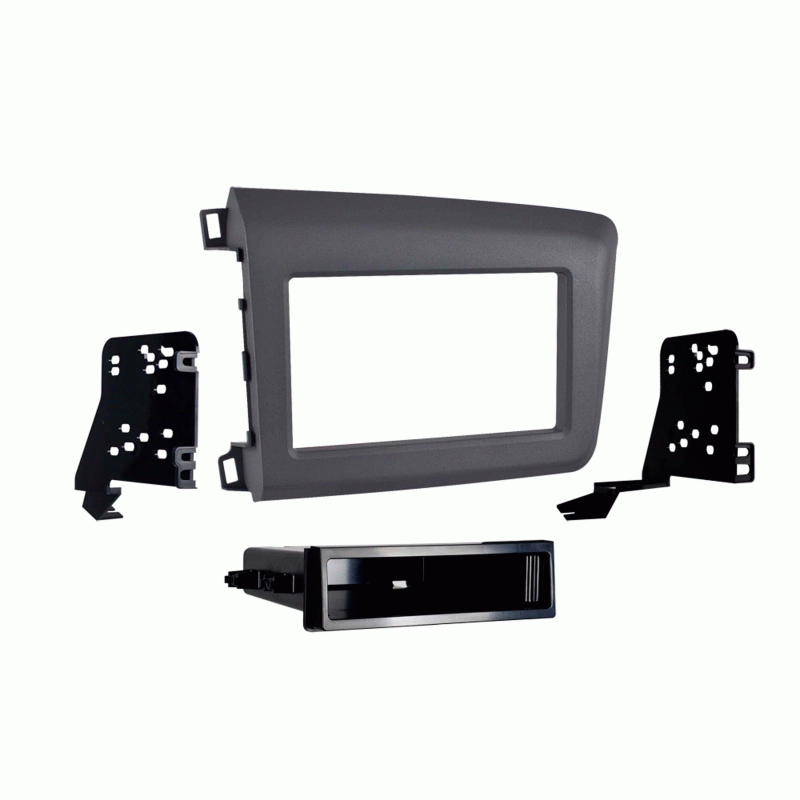 Metra 99-7881G Single DIN Stereo Installation Dash Kit for 2012 Honda Civic