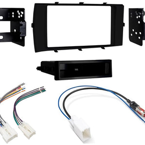 Metra 99-8239B Single-DIN Dash Kit Harness Antenna Fits Toyota Prius C 2012-2014 Bundle