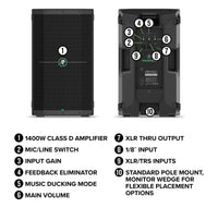 Thumbnail for Mackie Thump210, 10-Inch Compact Powered Loudspeaker - 1400 Watt