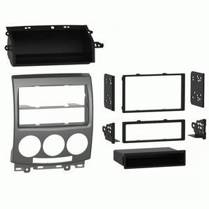 Metra 99-7527S Single/Double-DIN Car Stereo Dash Kit - Compatible Fits for select Mazda 2006-2007