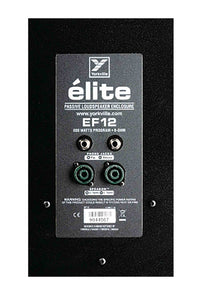 Thumbnail for Yorkville Sound EF12, Two-Way 600W Elite Series Passive Speaker - 12 Inch