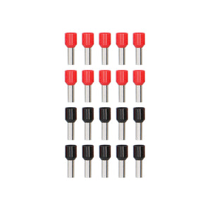 Tsunami TSX-8GA-FERR 20-Piece Red and Black 8GA Ferrules - Refill Pack