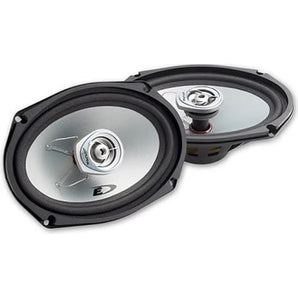 Alpine SXE-6925S 280W 6x9" 2-Way Type-E Series Coaxial Speakers, Mylar Tweeter