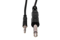 Thumbnail for Hosa Mono Interconnect Cable, 1/4 in TS to 3.5 mm TRS