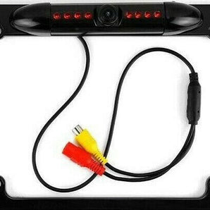 FOR PIONEER AVH-P3200DVD NIGHT VISION COLOR REAR VIEW CAMERA - BLACK METAL FRAME
