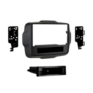 Metra 99-6532B Single-DIN Car Stereo Dash Kit - Compatible Fits for Jeep Renegade 2015-2020