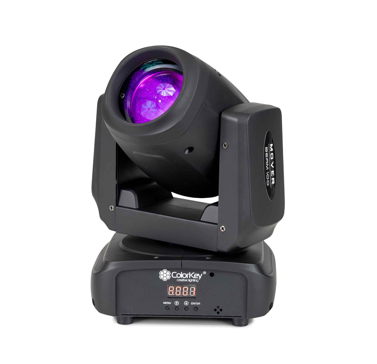 Colorkey CKU-5060, Compact 100-Watt Moving Head Beam with Rainbow Prism