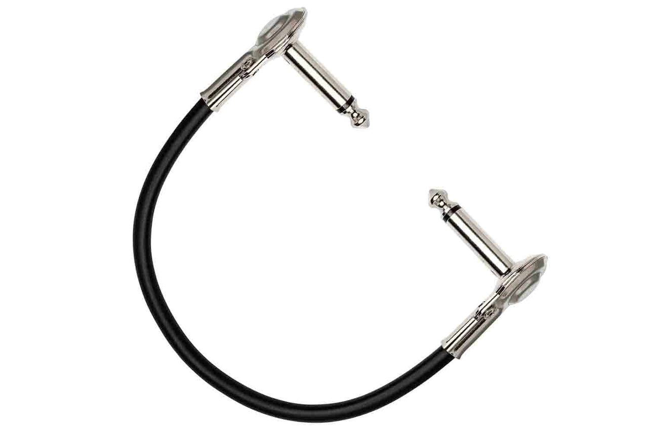 Hosa IRG-101 Guitar Patch Cable, Low-profile Right-angle to Same - 1 Feet