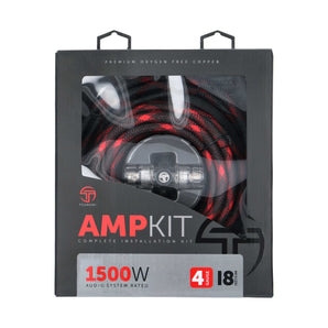 Tsunami TSX-AMP4 1500W 4 GA AMP Kit