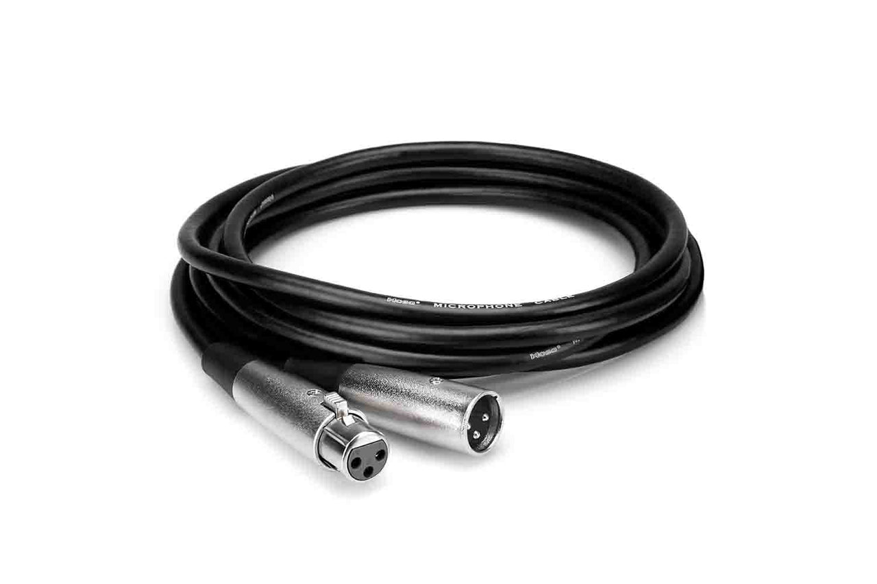 Hosa MCL-115 Microphone Cable XLR3F to XLR3M 15ft