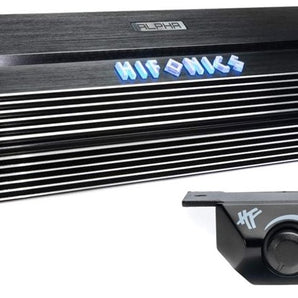 Hifonics A2000.1D 2000W Class-D Monoblock Car Amplifier & 4 Gauge AMP Kit