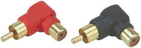 Thumbnail for The Install Bay by Metra RCAMRA-10 Mini Right Angle RCA Barrel Connector (10/pk)