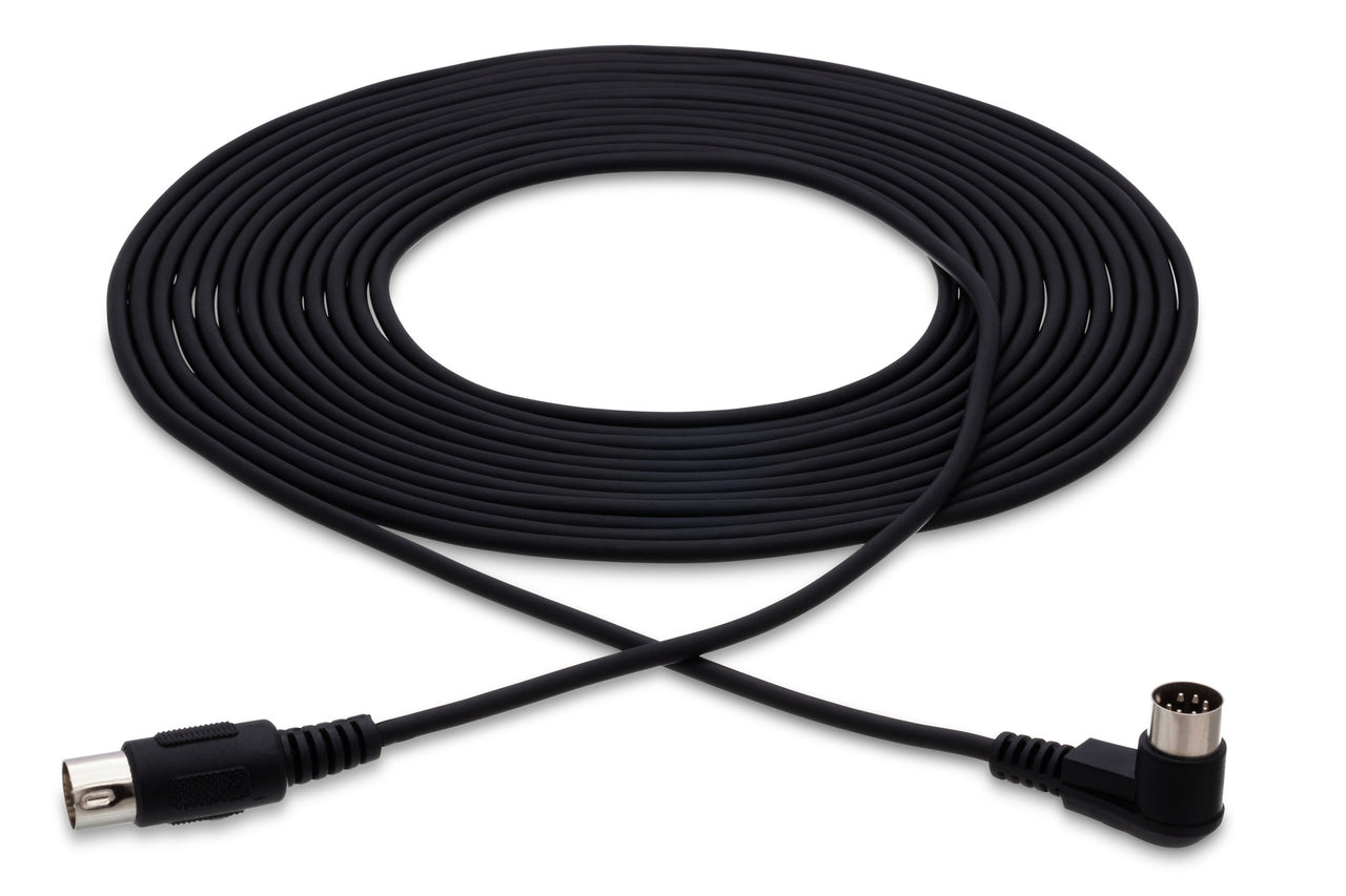 Hosa ADA-725-BULK Phantom MIDI 7-pin DIN Cable - 25 foot