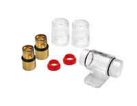 Thumbnail for 10 PACK AGU FUSE HOLDER 4 6 8 10 GAUGE IN LINE GLASS FUSES AWG WIRE GOLD