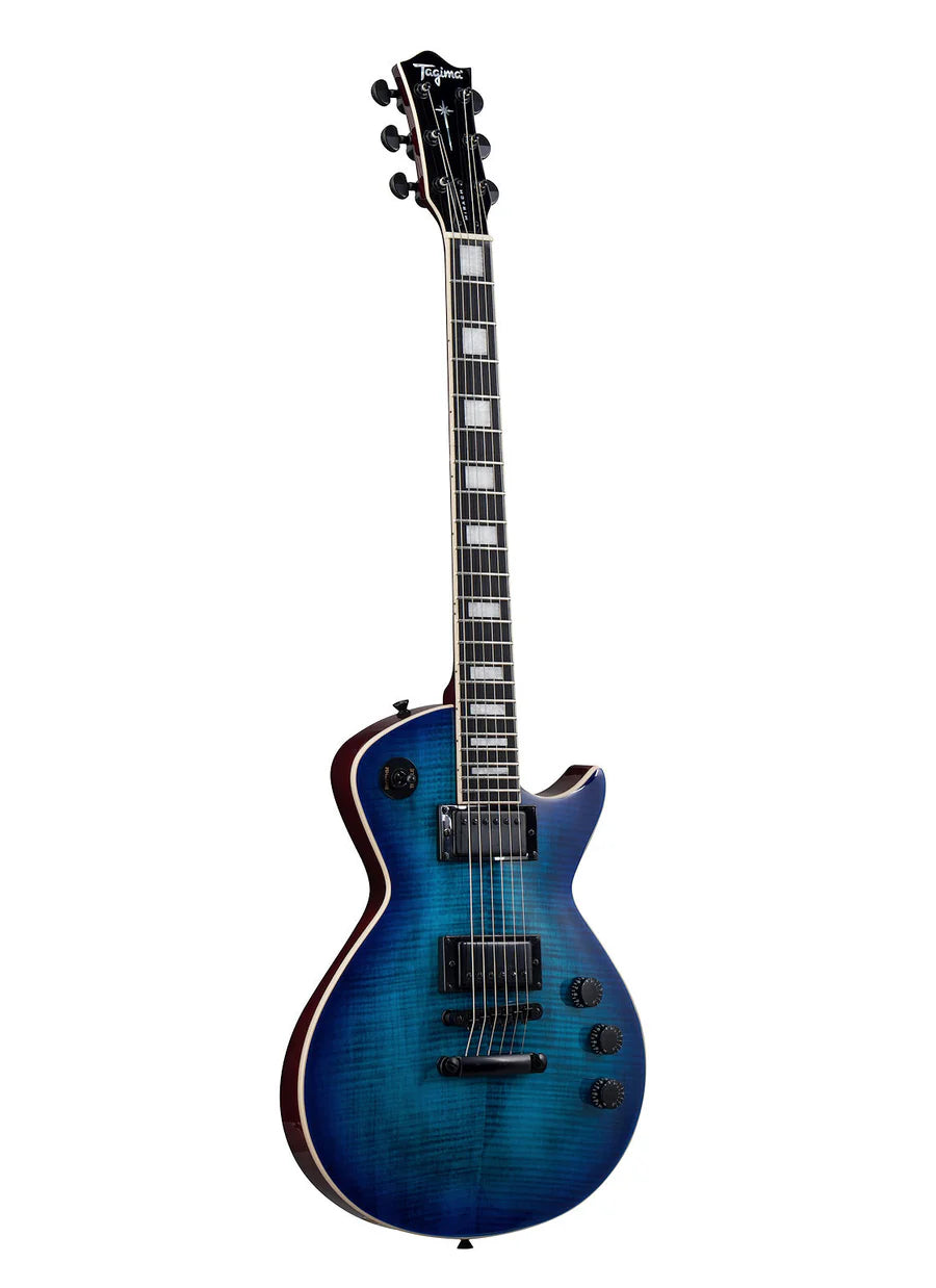 Tagima ALMACH FL -TBL Electric Guitar - Transparent Blue