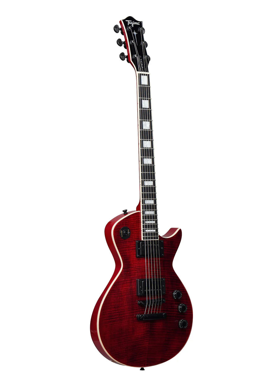Tagima ALMACH FL - TRD Electric Guitar - Transparent Red