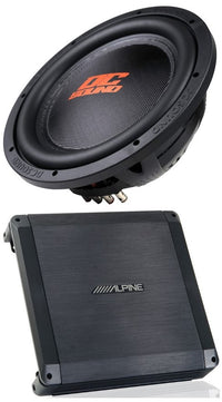 Thumbnail for Alpine BBX-T600 600W 2 Ch 2-ohm Amplifier & DSW2000 10