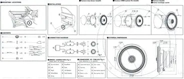 Alpine S2-S65 480W Max (160W RMS) 6.5" Type-S 2-Way Coaxial Car Speakers