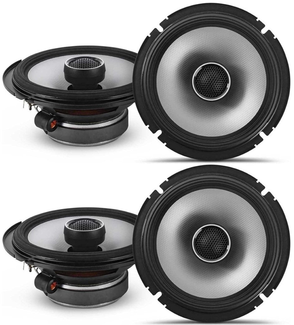 2 Alpine S2-S65 6.5" 480 Watts S-Series Hi-Res Certified 2Way Coaxial Car Speakers