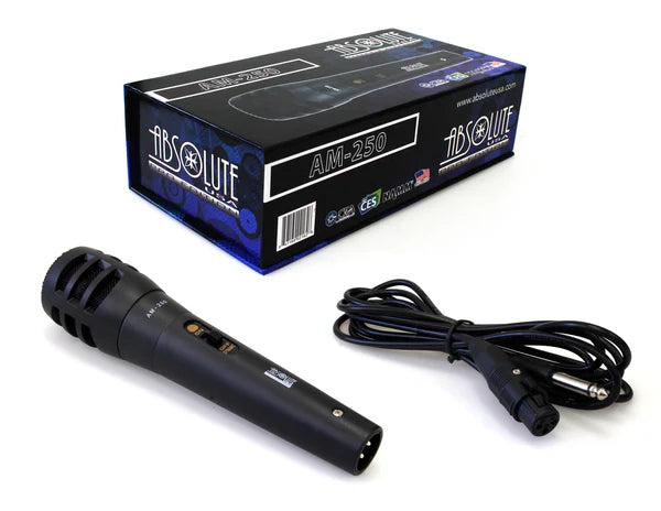 MR DJ AM250 Karaoke Dynamic Vocal Wired Microphone